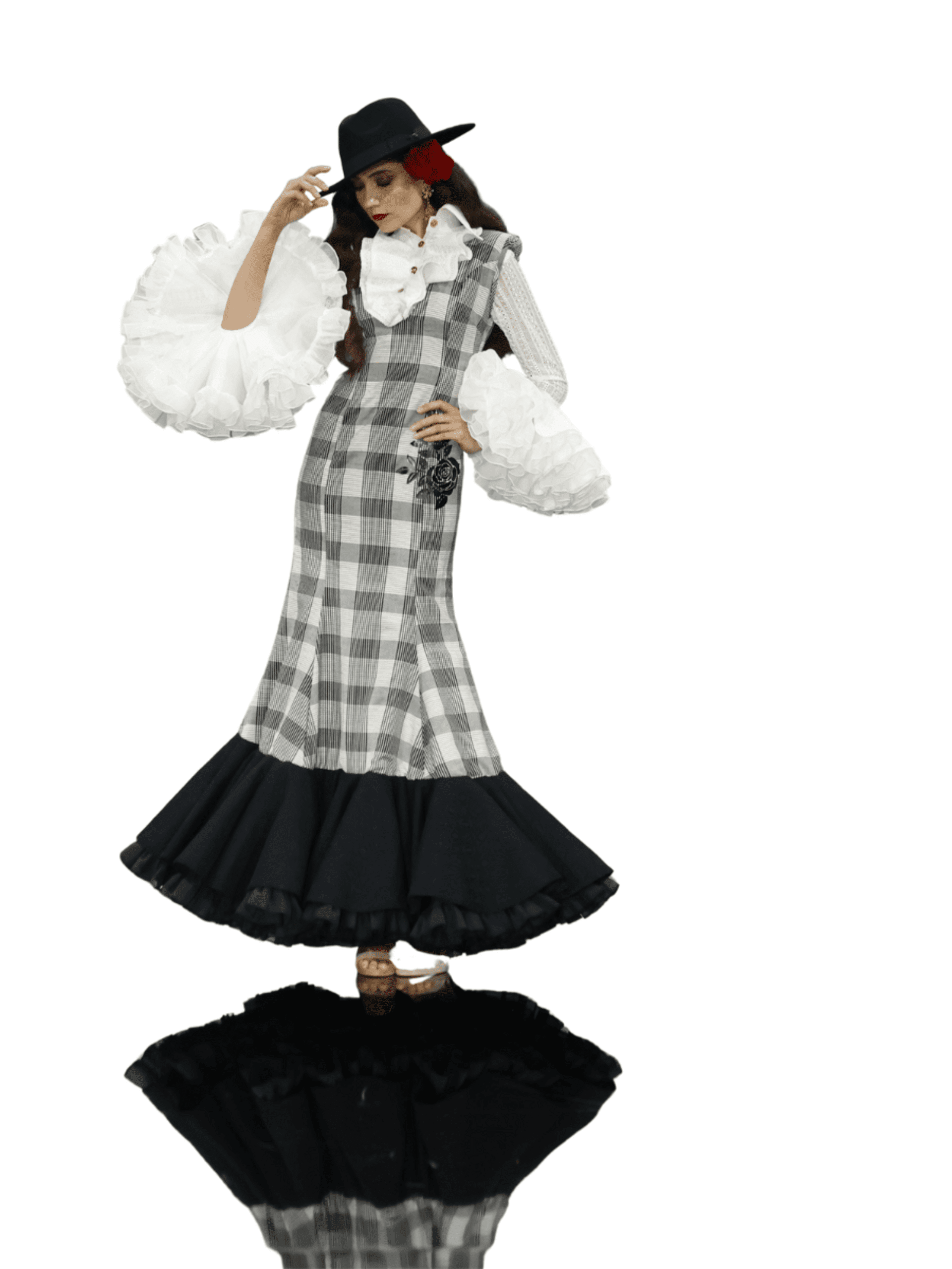 VESTIDO SIN MANGAS CON CAMISA - 1